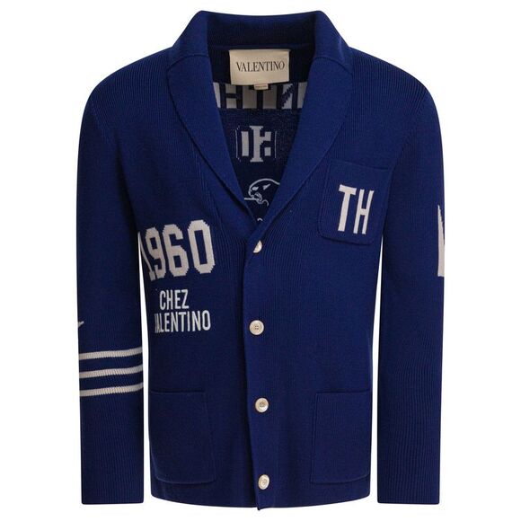 Valentino Men "Chez Valentino" Cardigan - Picture 1 of 4
